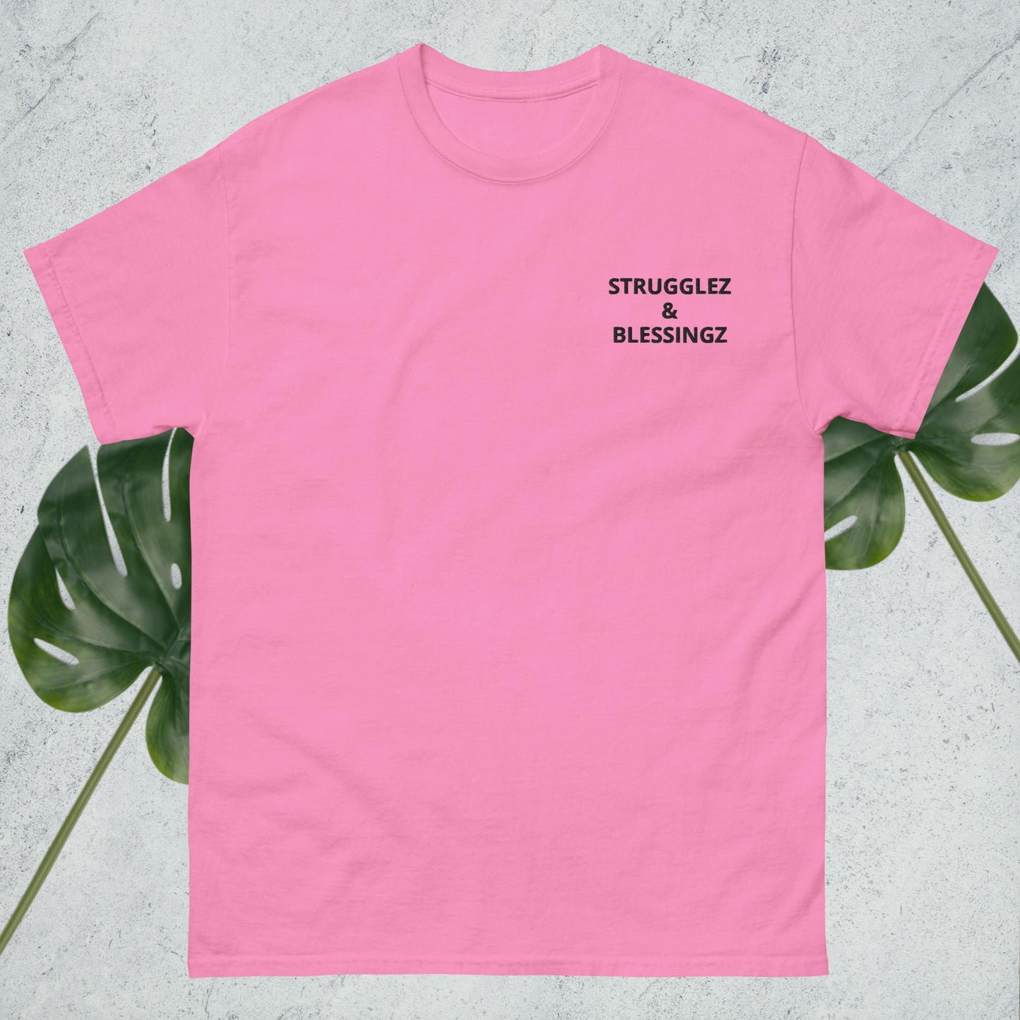 Men's classic tee "Strugglez&Blessingz"