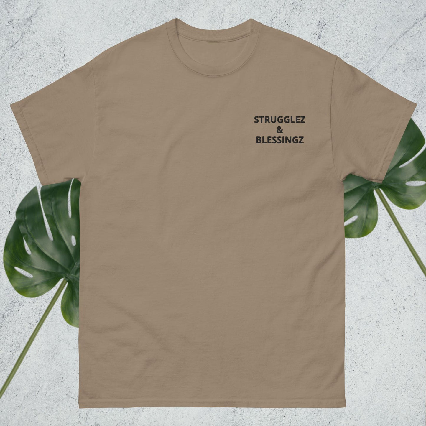 Men's classic tee "Strugglez&Blessingz"