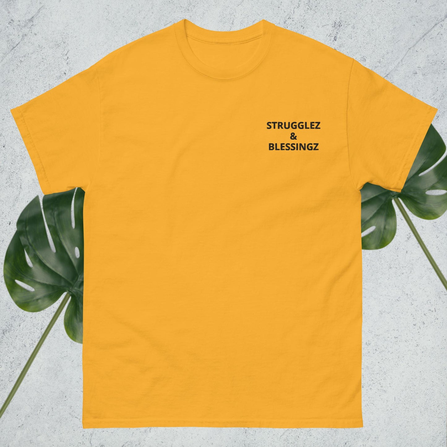 Men's classic tee "Strugglez&Blessingz"