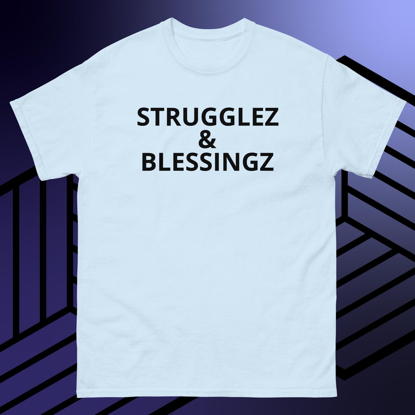 Men's classic tee "Strugglez&Blessingz"