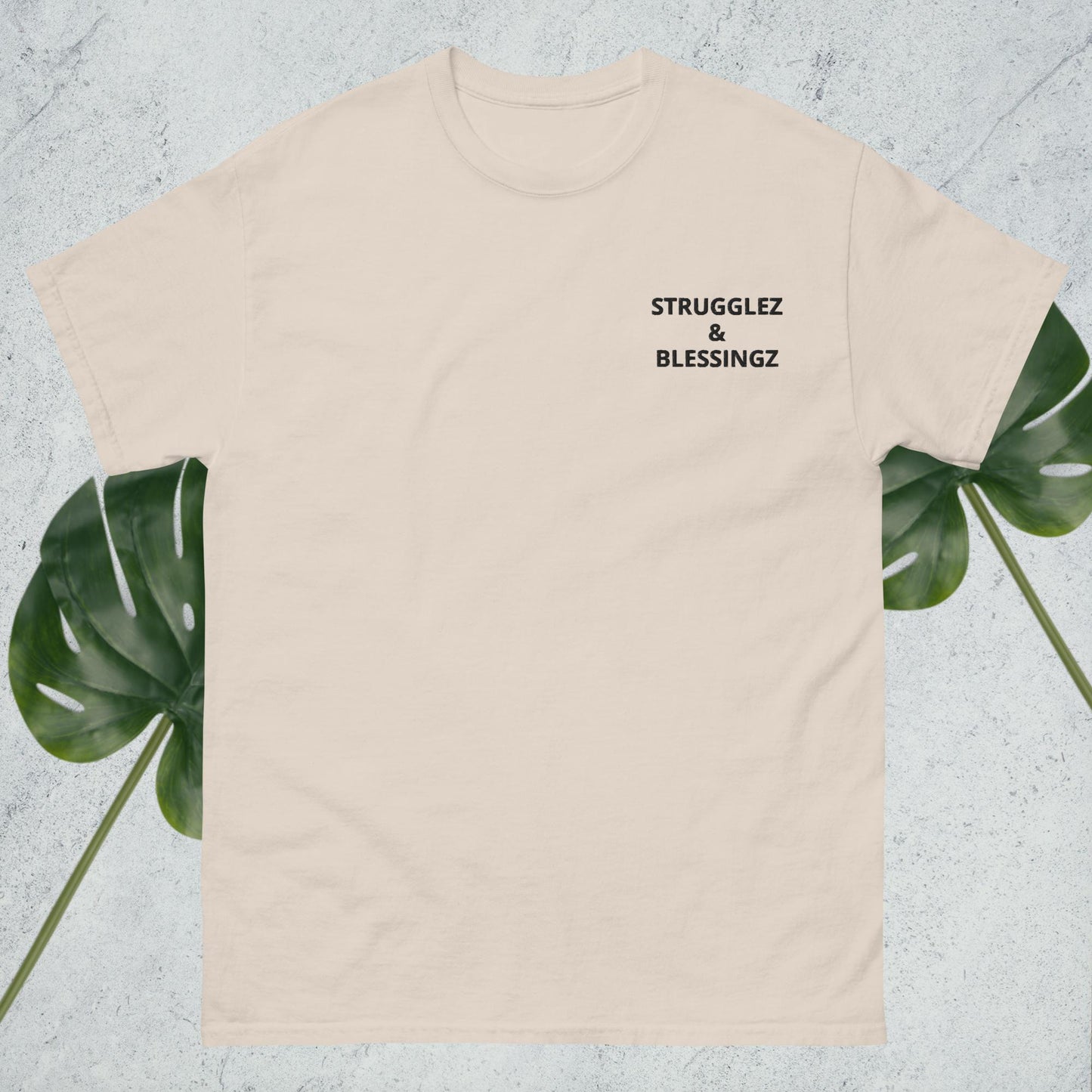 Men's classic tee "Strugglez&Blessingz"