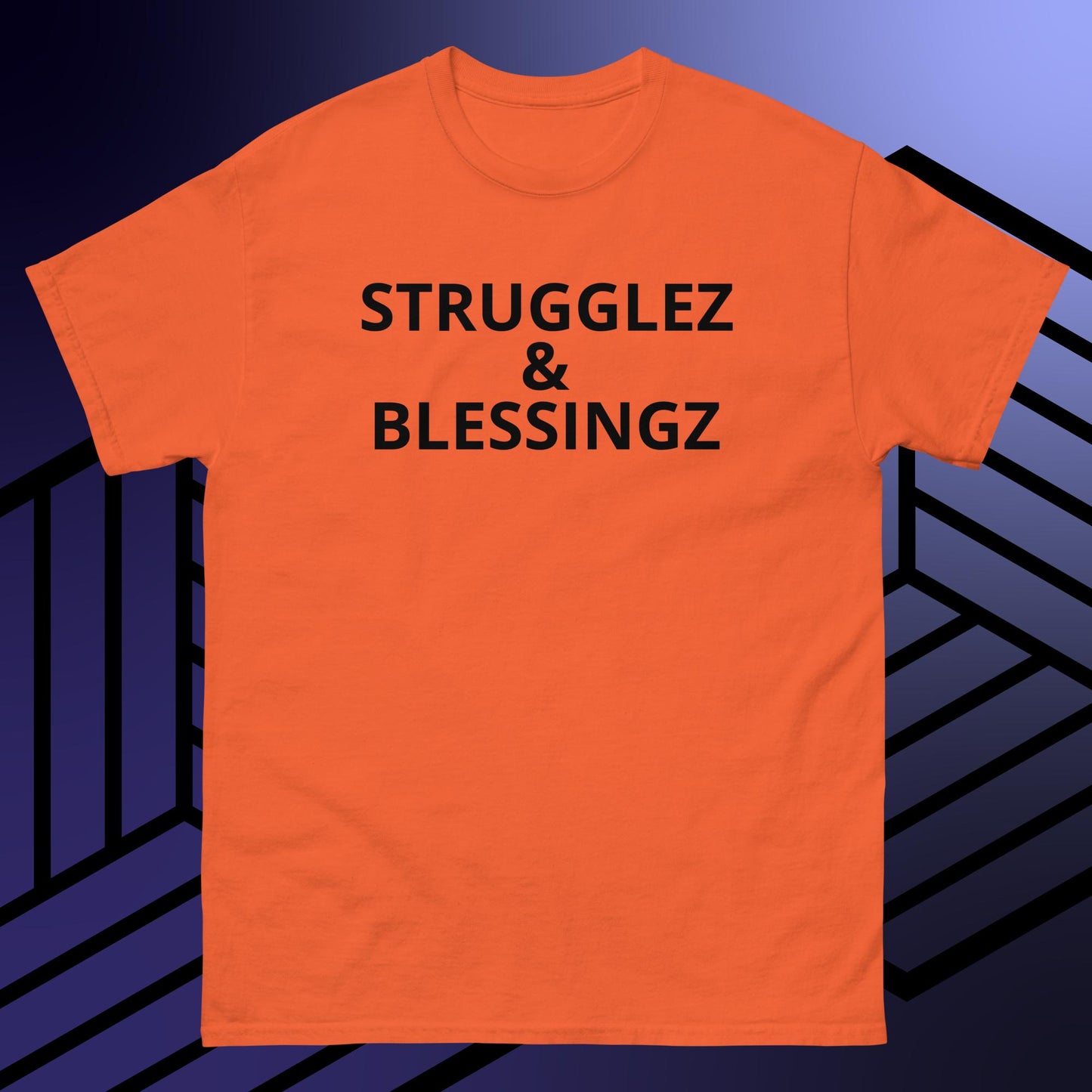 Men's classic tee "Strugglez&Blessingz"