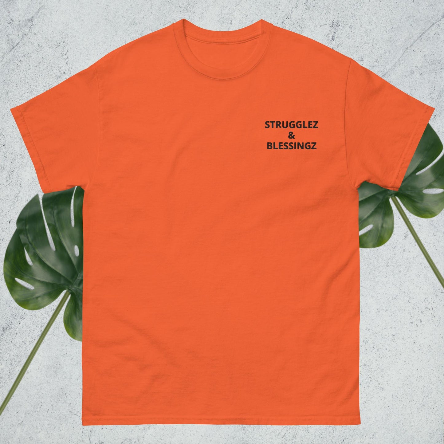 Men's classic tee "Strugglez&Blessingz"