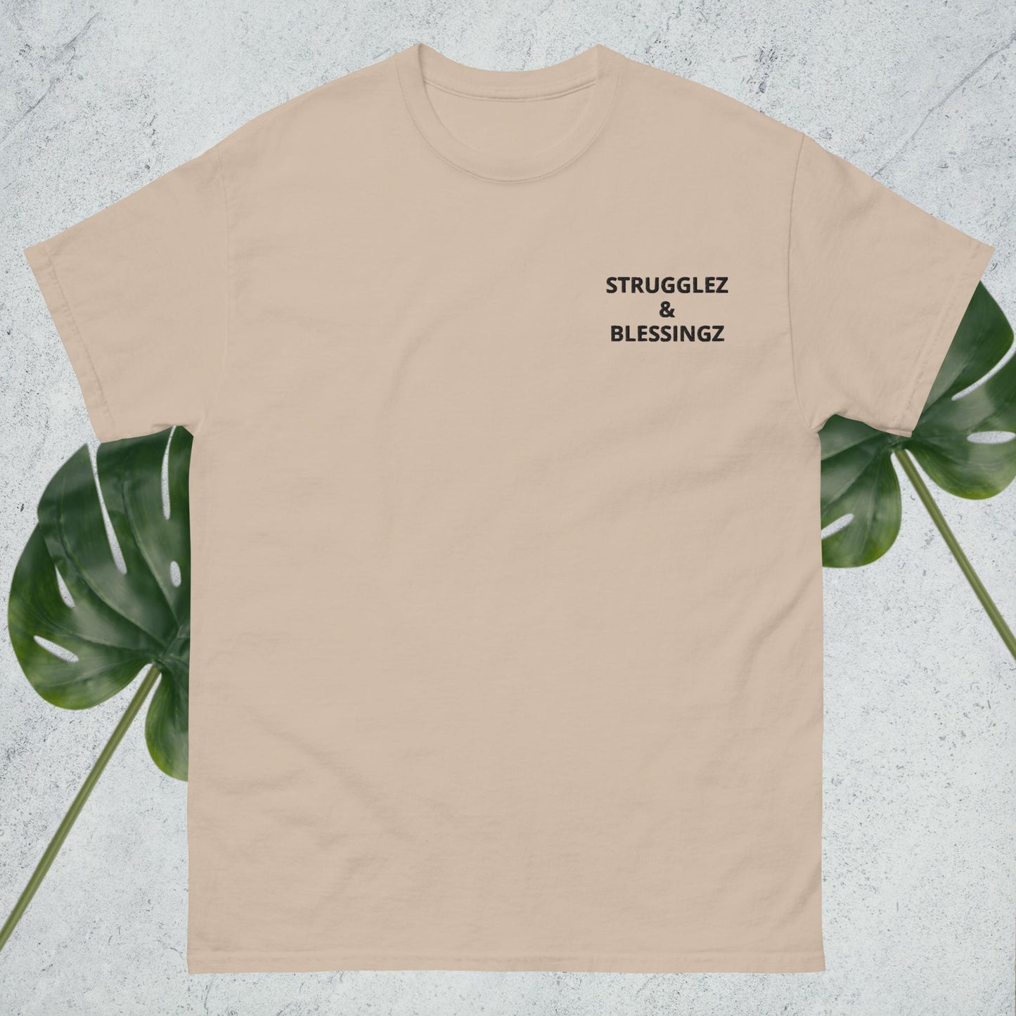 Men's classic tee "Strugglez&Blessingz"