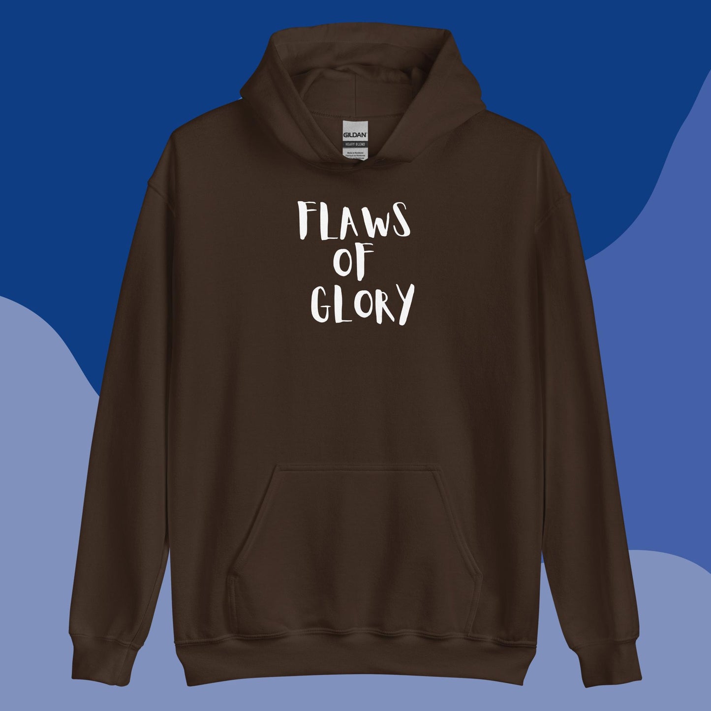 Unisex Hoodie "Flaws Of Glory"