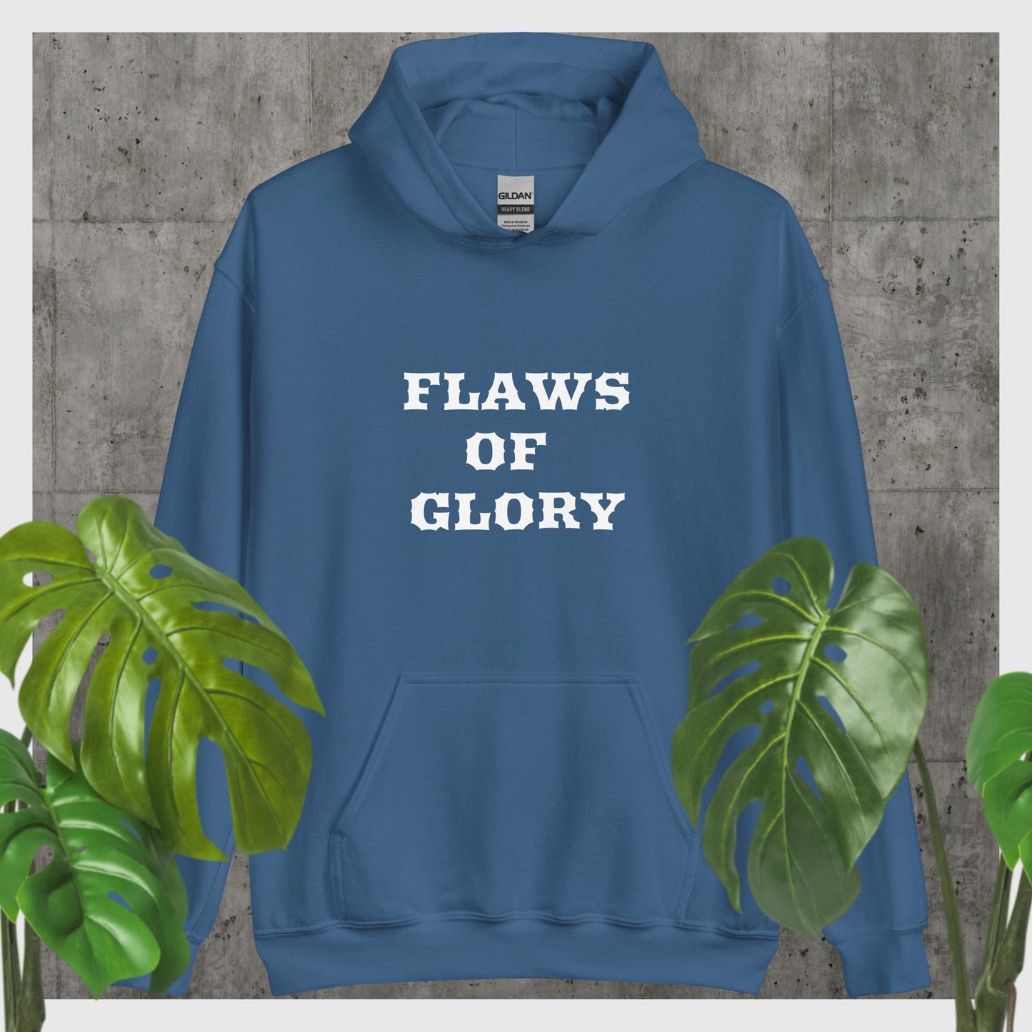 Unisex Hoodie "Flaws Of Glory"