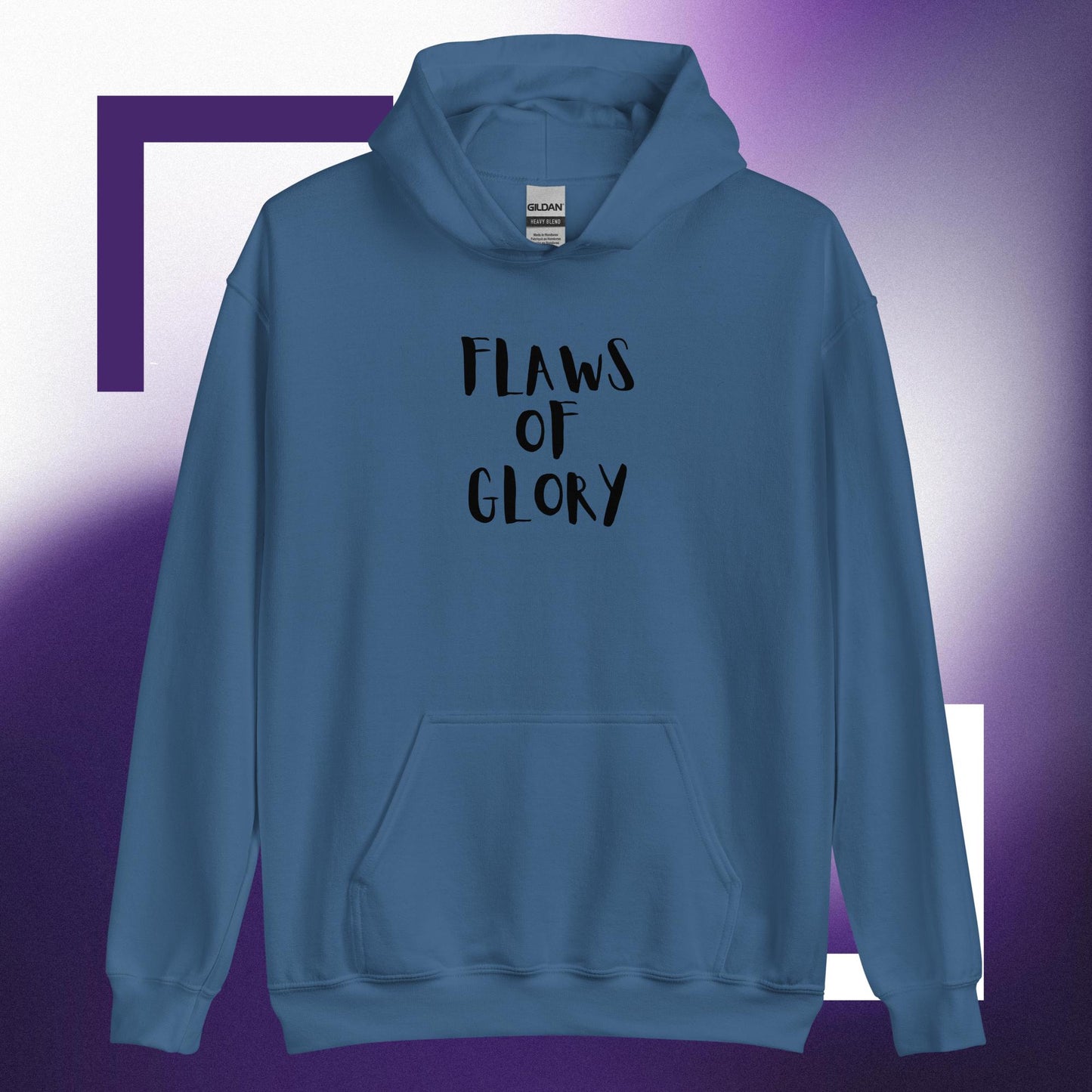Unisex Hoodie "Flaws Of Glory"
