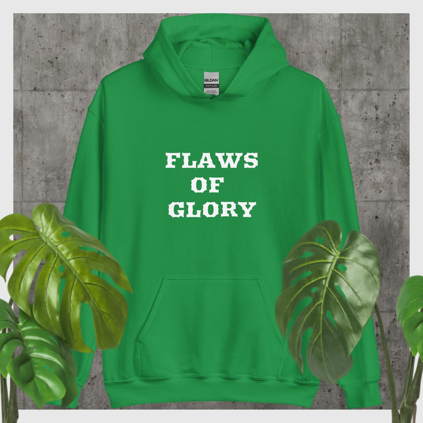 Unisex Hoodie "Flaws Of Glory"