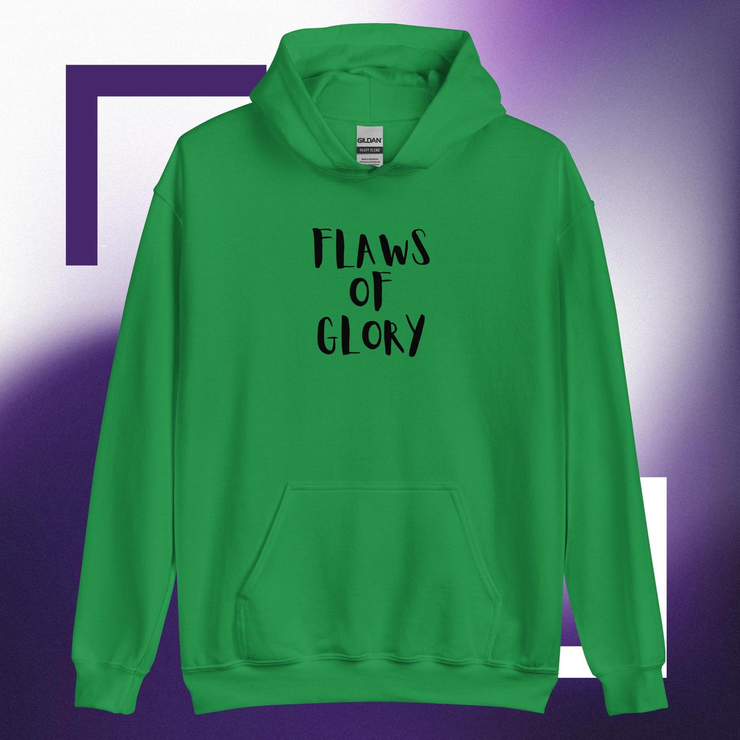 Unisex Hoodie "Flaws Of Glory"
