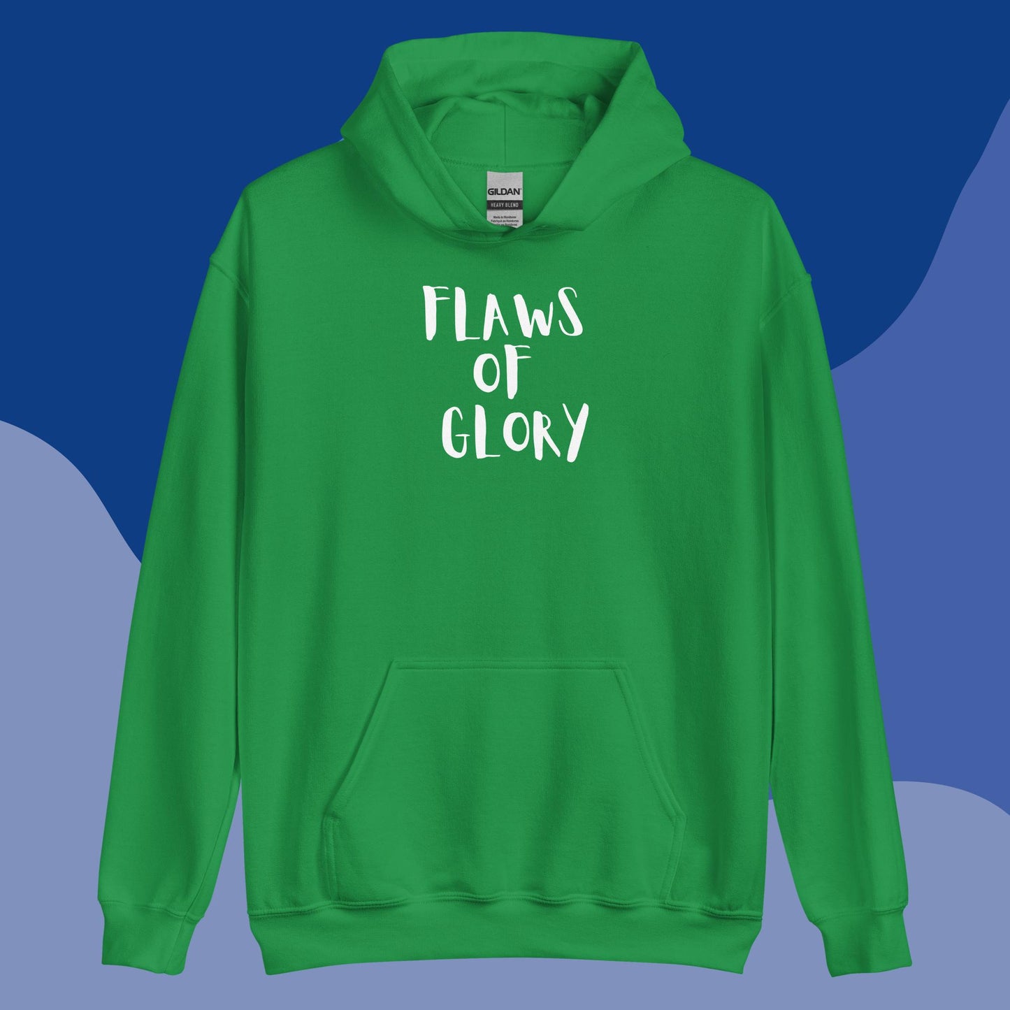 Unisex Hoodie "Flaws Of Glory"