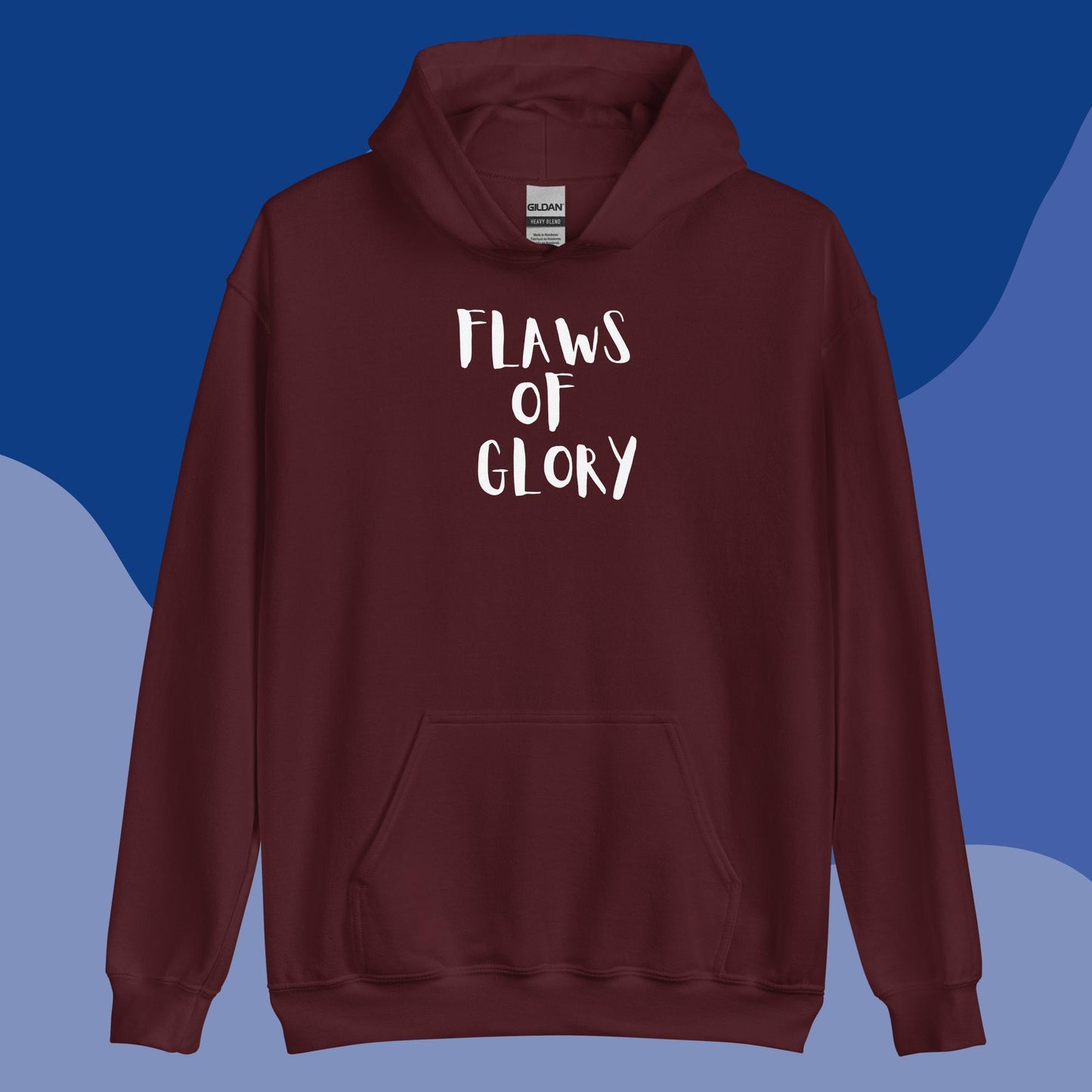 Unisex Hoodie "Flaws Of Glory"