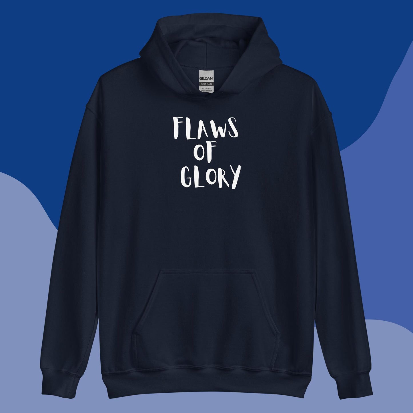 Unisex Hoodie "Flaws Of Glory"