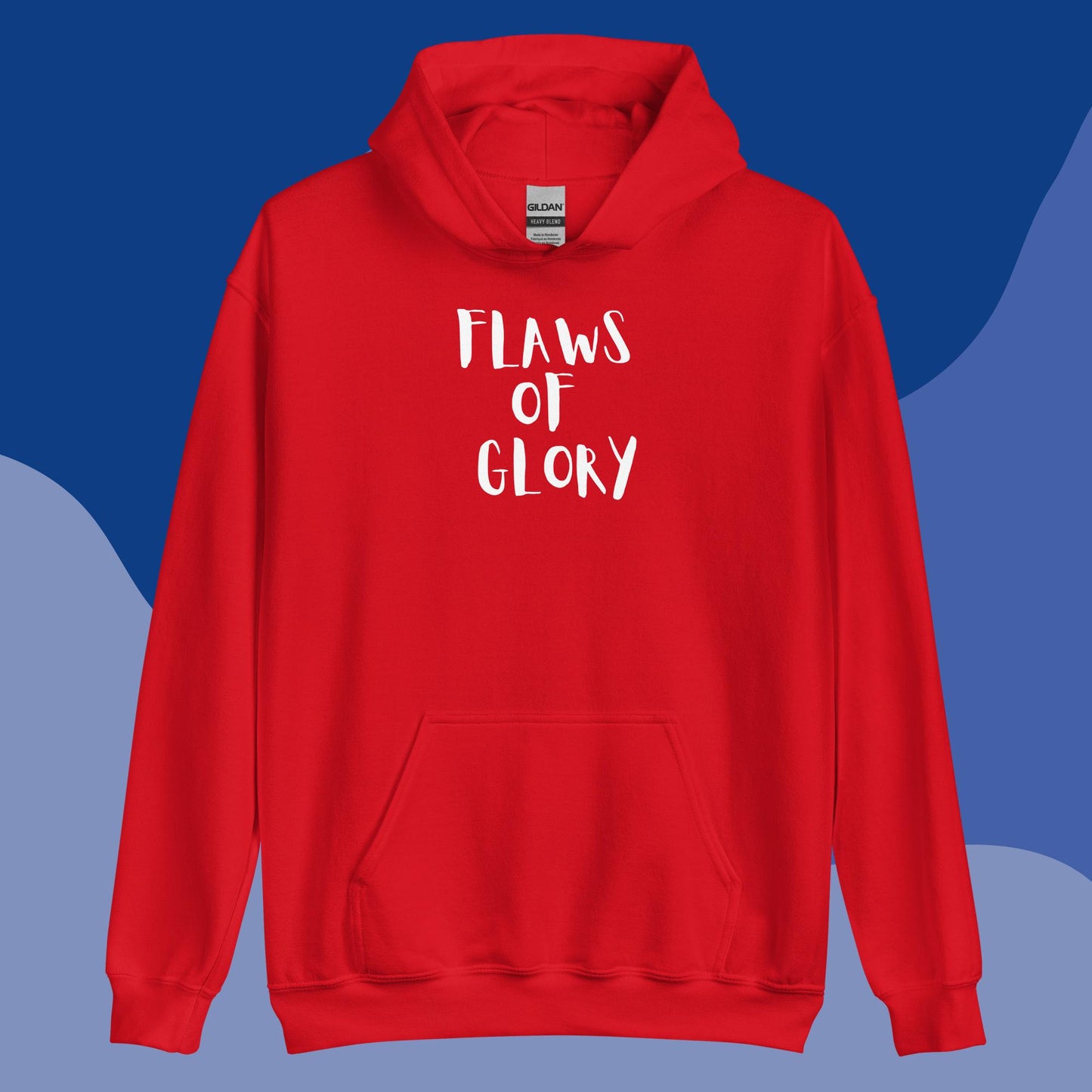 Unisex Hoodie "Flaws Of Glory"