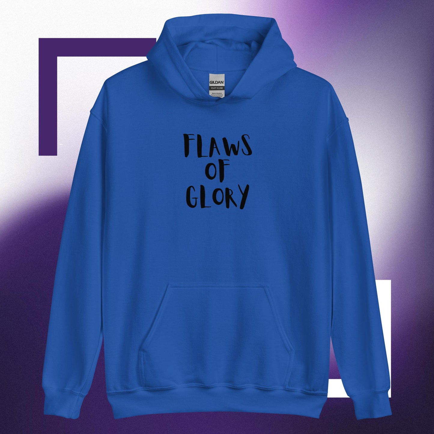 Unisex Hoodie "Flaws Of Glory"