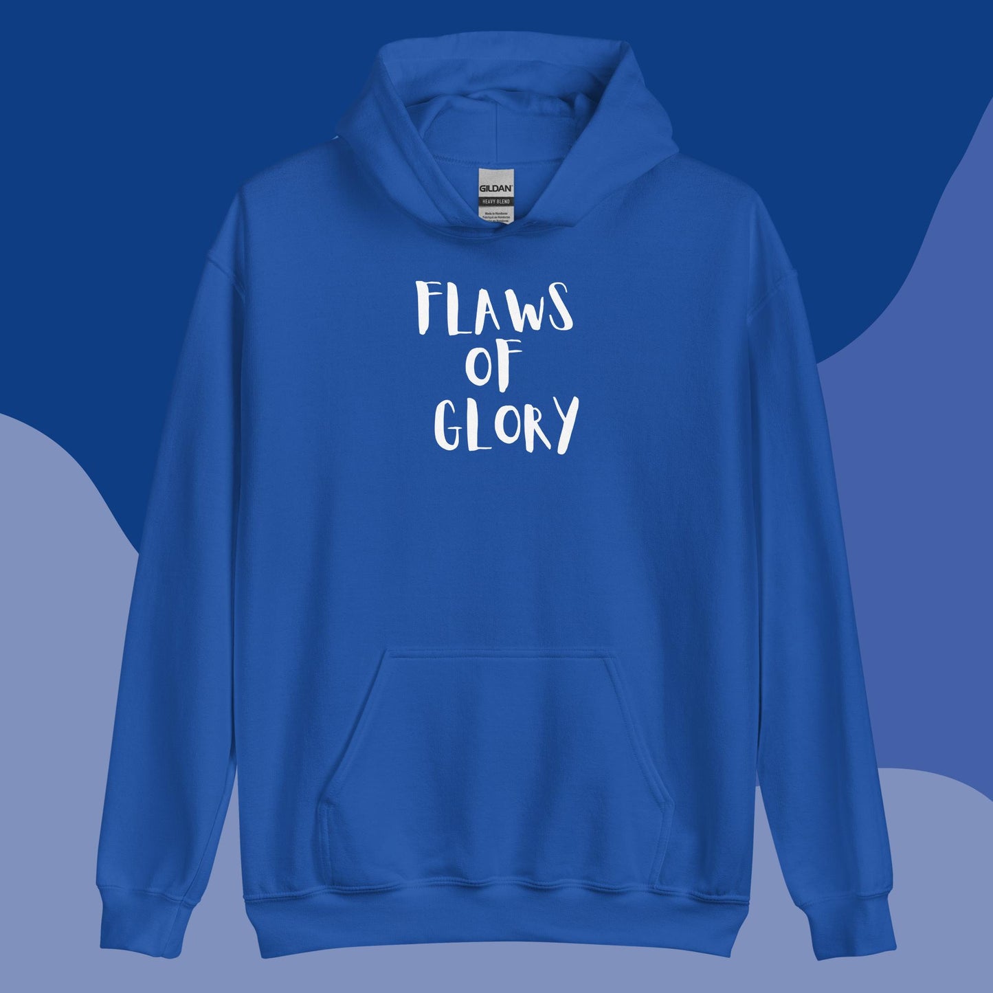 Unisex Hoodie "Flaws Of Glory"