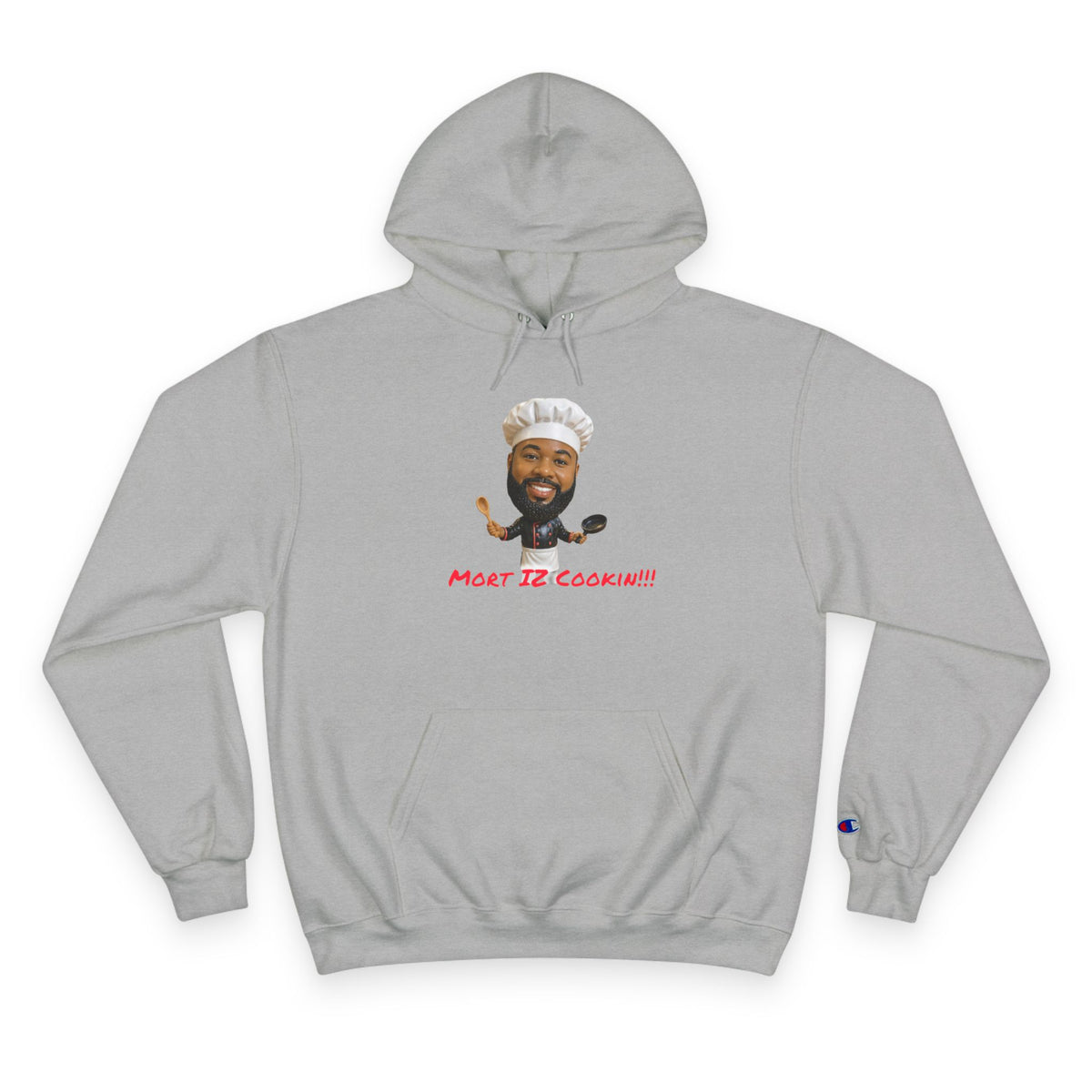 Hoodie — "Most Bellicocan!!!" Chef Face Graphic Champion-Style Pullover