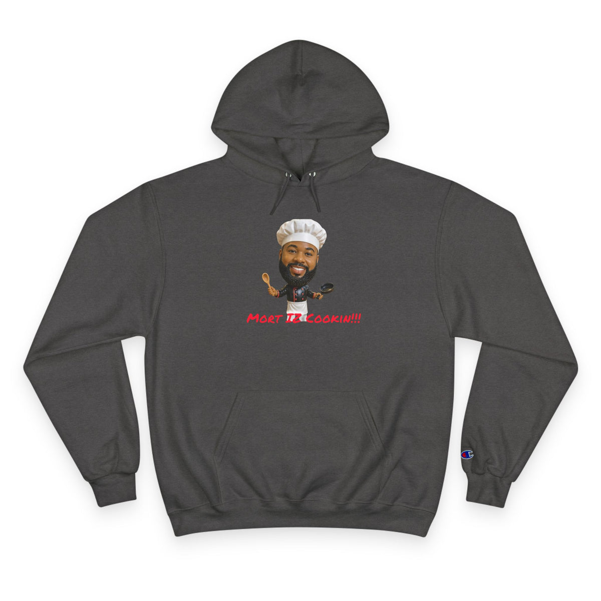 Hoodie — "Most Bellicocan!!!" Chef Face Graphic Champion-Style Pullover