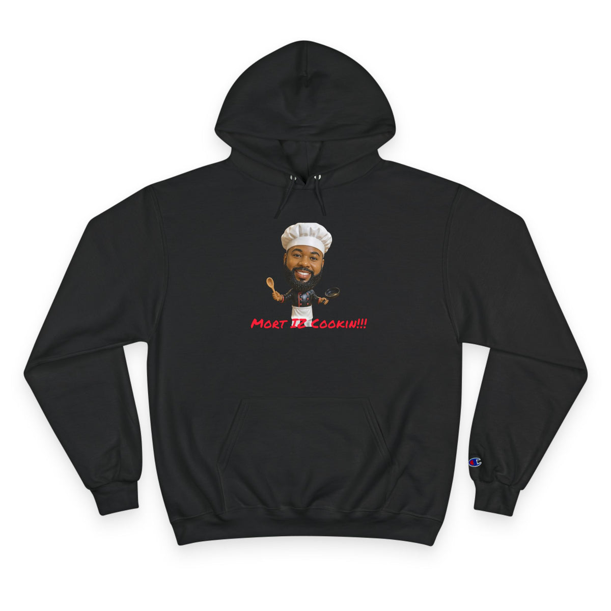 Hoodie — "Most Bellicocan!!!" Chef Face Graphic Champion-Style Pullover