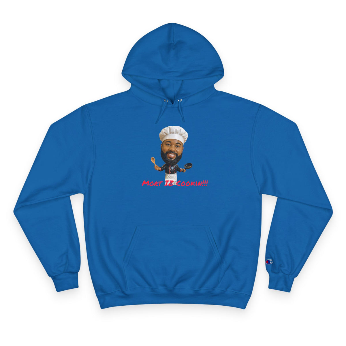 Hoodie — "Most Bellicocan!!!" Chef Face Graphic Champion-Style Pullover